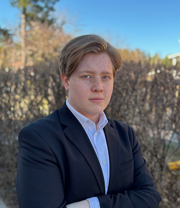 Porträtt av Noel Elmberg Lindehag